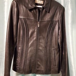 Jones New York Women's Leather Jacket